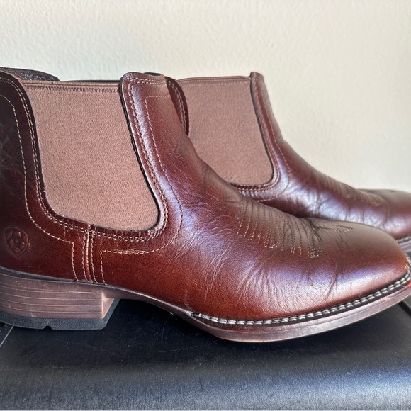 Ariat Men's Rich Brown Western Boots - Picture 4 of 8